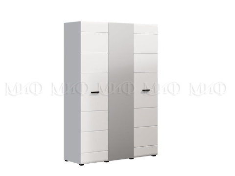 Шкаф 3-х Дверный Ницца NEW МДФ  (Ш-1500 x В-2236 x Г-524 мм)